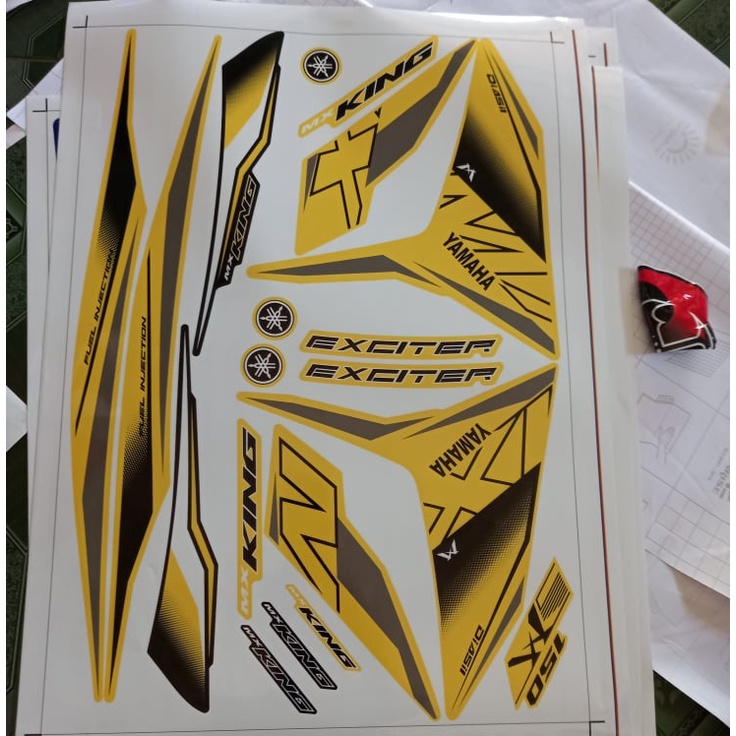 Tem rời ex 150 mxking vàng 2019