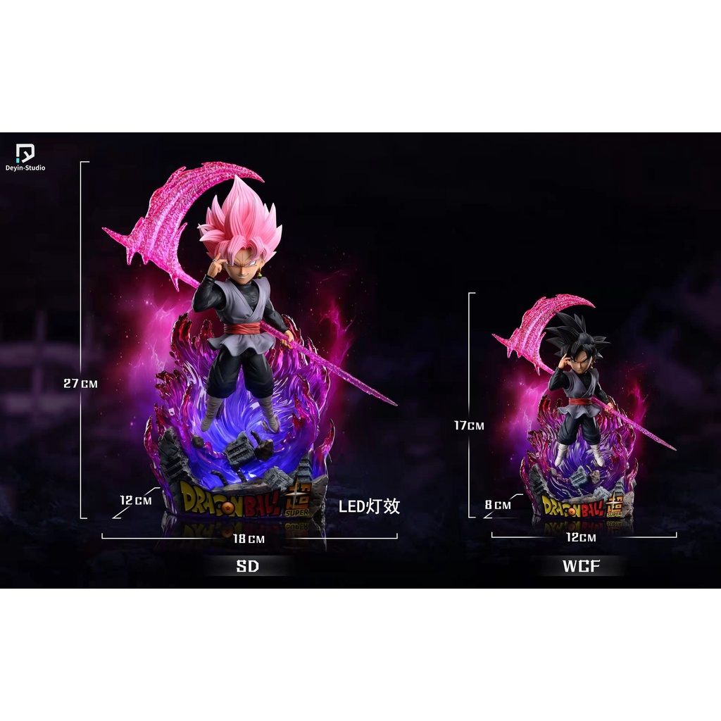 Mô hình Resin Dragon Ball chính hãng - Goku Balck Deyin Studio