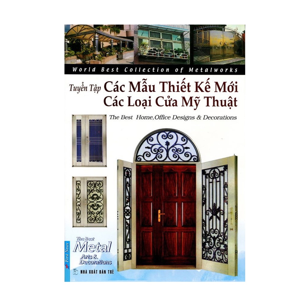 Sách Tuyển Tập Các Mẫu Thiết Kế Mới và Các Loại Cửa Mỹ Thuật fs