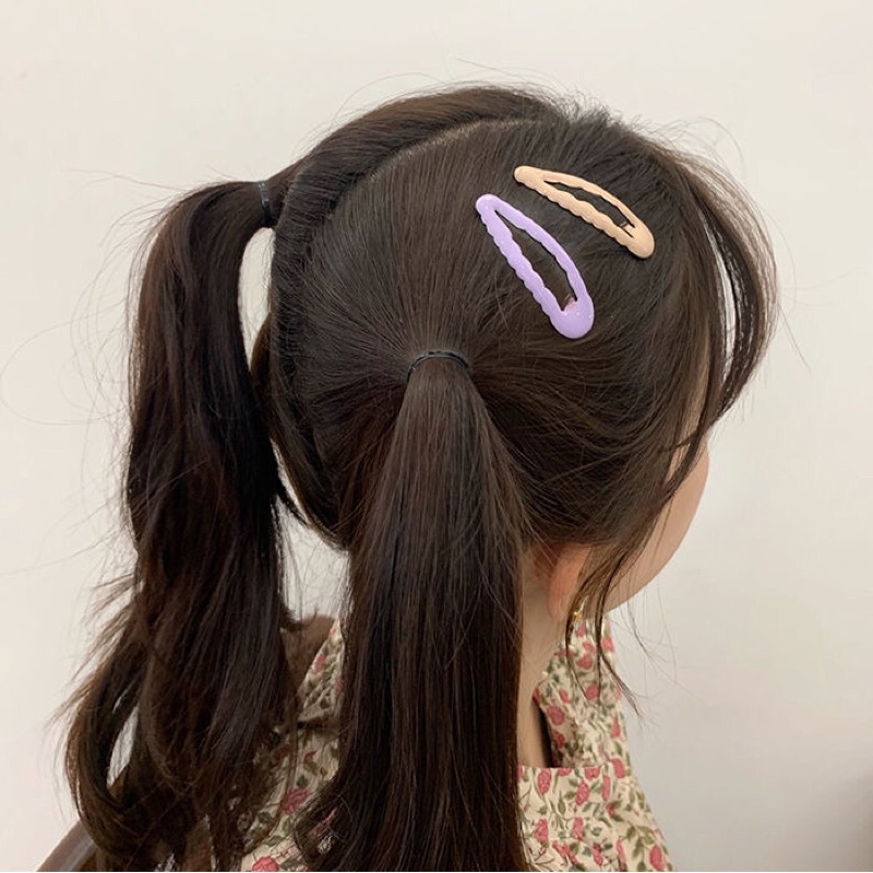 Kẹp tóc , cặp tách màu sắc đáng yêu