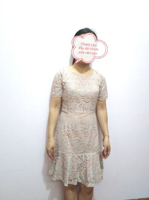 Váy ren Mango xuất dư