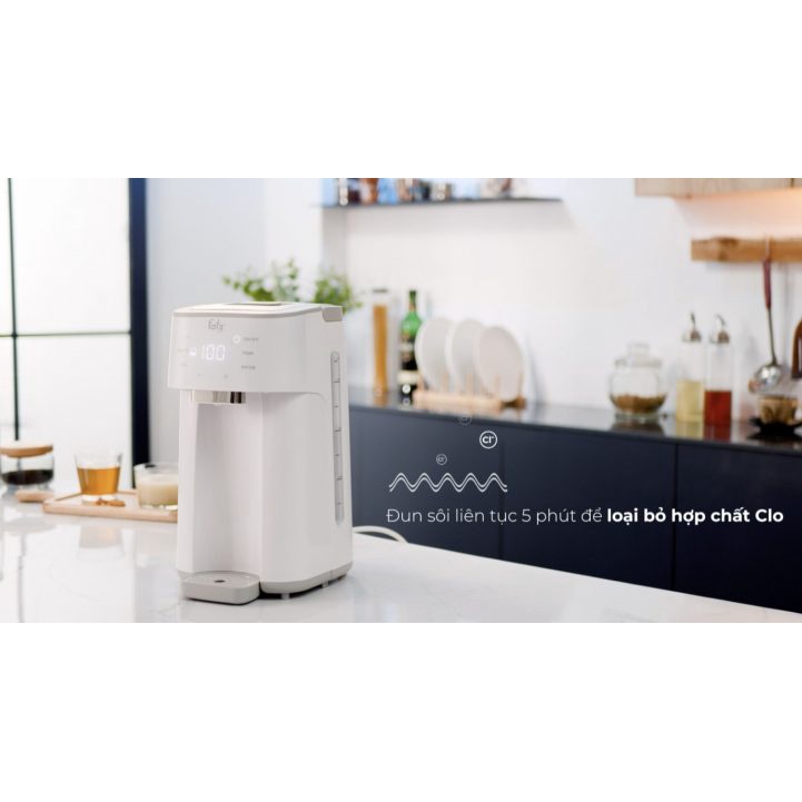 Bình đun và hâm nước pha sữa thông minh Fatzbaby SMART 2 FB3817TN