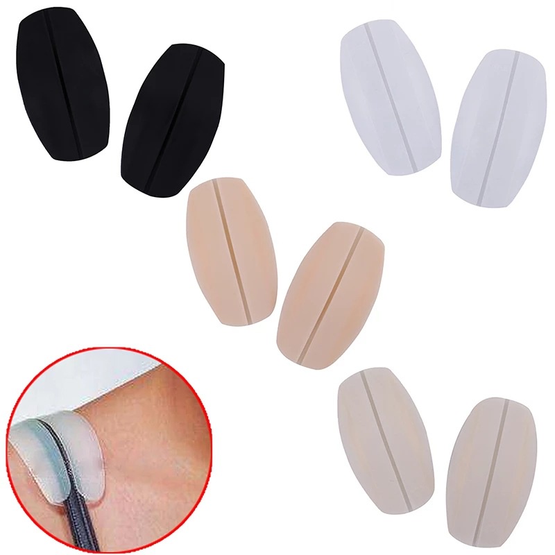 1 Cặp Dây Áo Ngực Silicone Không Trượt