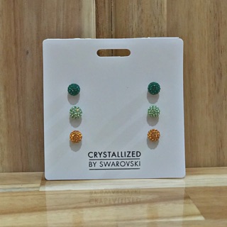 Bông tai Swarovski set bán lẻ