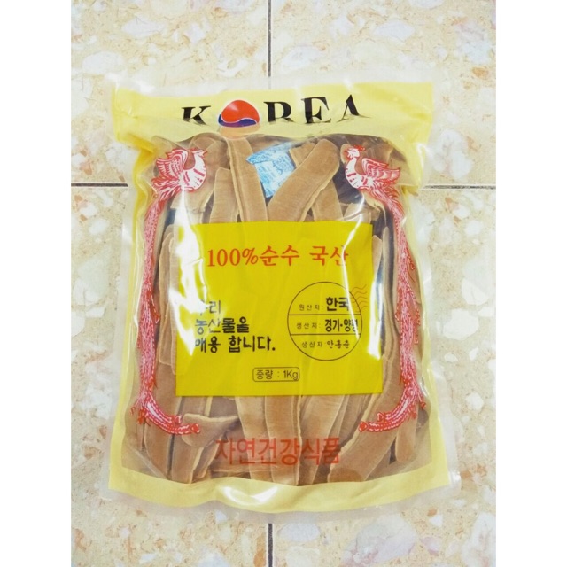 Nấm Linh Chi Thái Lát Hàn Quốc Túi 0,5kg, Date 2023