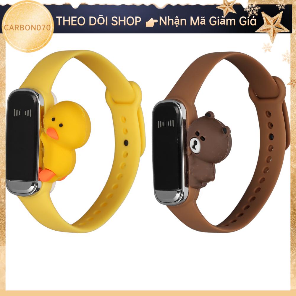 Carbon070 Carbon070 Vòng đeo tay chống muỗi siêu âm M70 Máy đuổi di động Đồng hồ cho các hoạt ngoài trời trong nhà