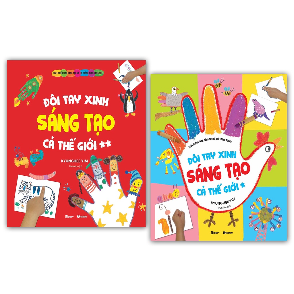 Sách - Combo Đôi tay xinh sáng tạo cả thế giới ( 2 quyển ) - Thái Hà Sach24h