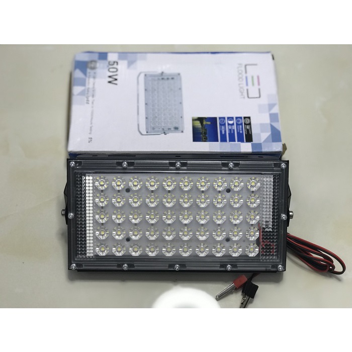 Đèn led pha 50W , 100W DC 12V sáng trắng