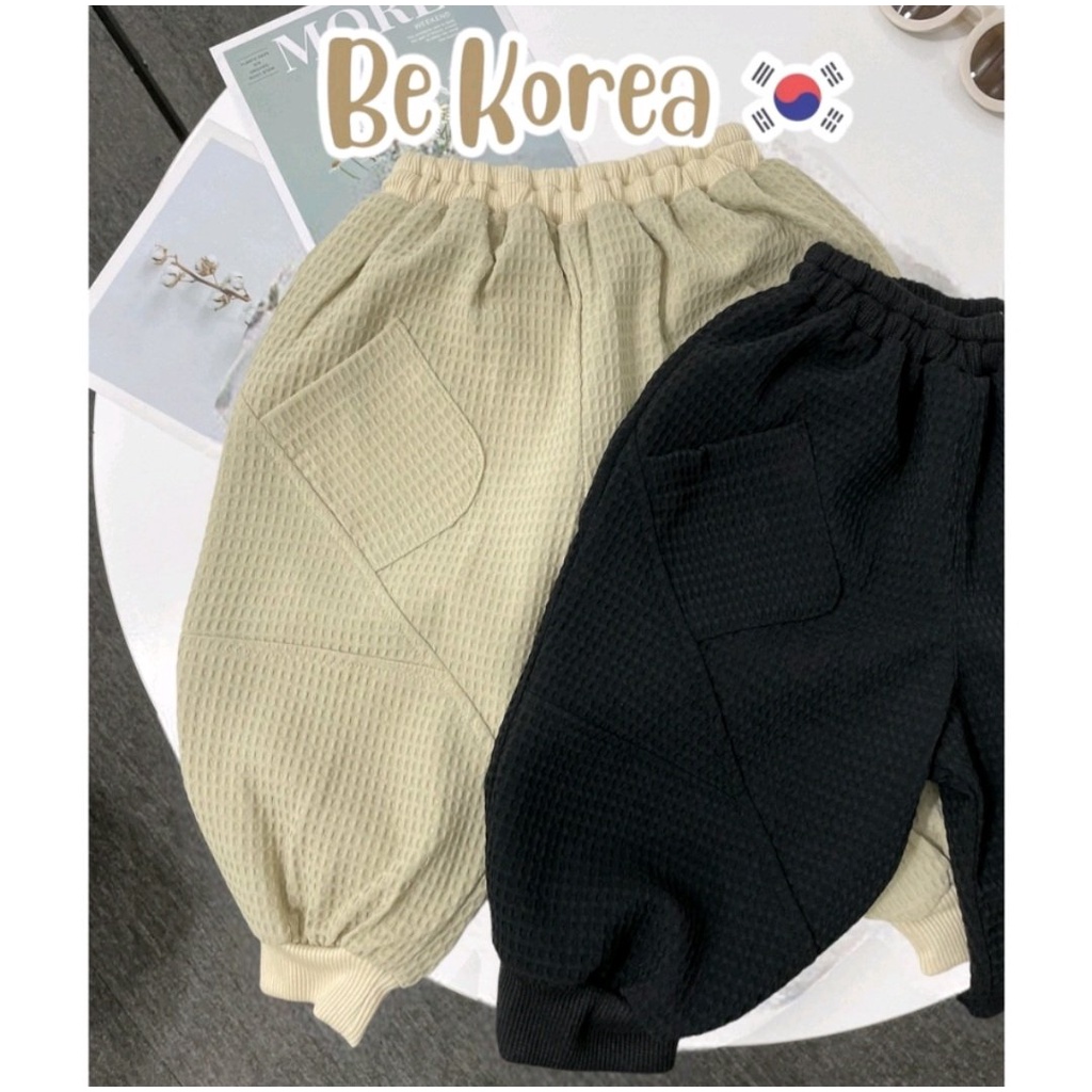 Quần dài bomber TOTC- Bekorea cho bé trai/bé gái