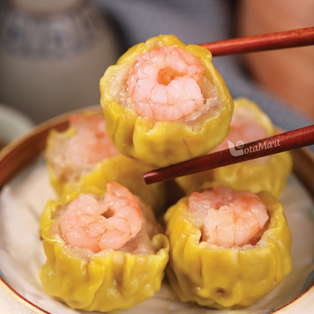 Dimsum Điểm Tâm Hongkong Há Cảo Tôm , Xíu Mại Tôm , Xíu Mại Tôm Thịt