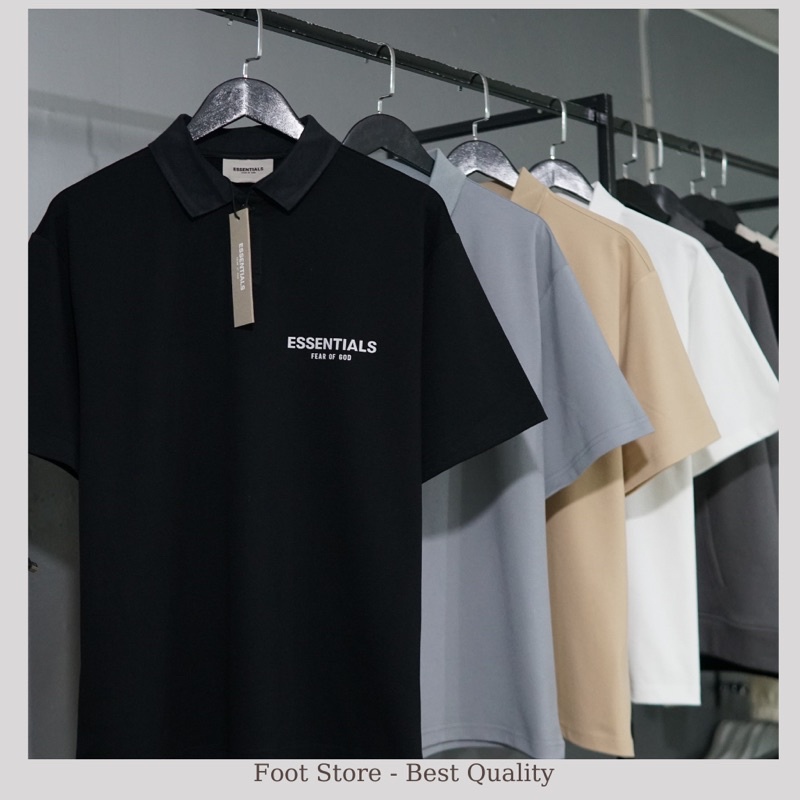 Áo polo Essentials nam nữ siêu cấp Áo polo FOG Essentials chuẩn Auth
