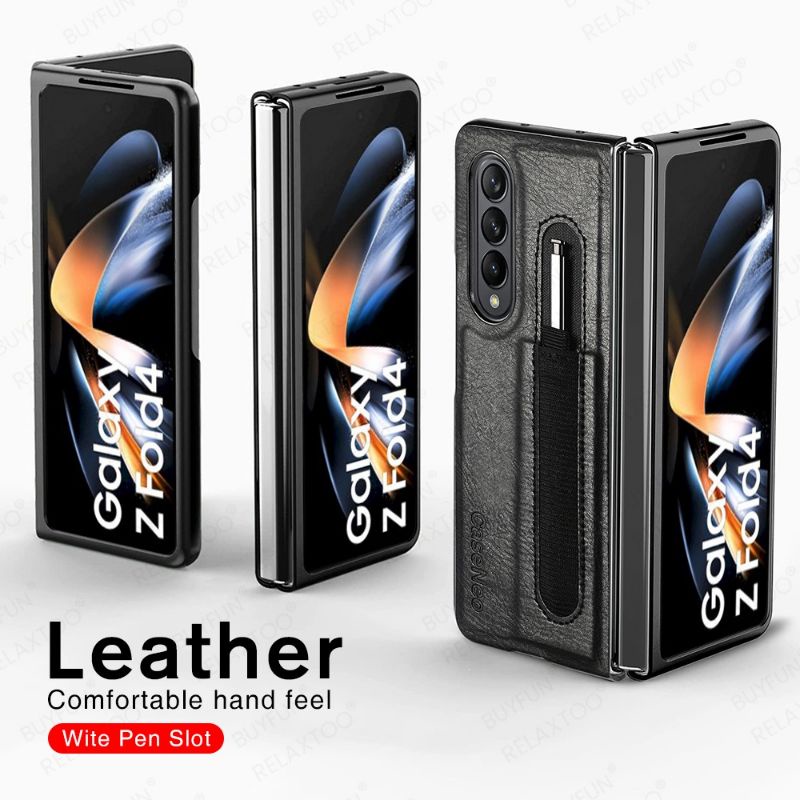 Bao da đựng bút mỏng cho Samsung Galaxy Z Fold4 / Z Fold 4 5G