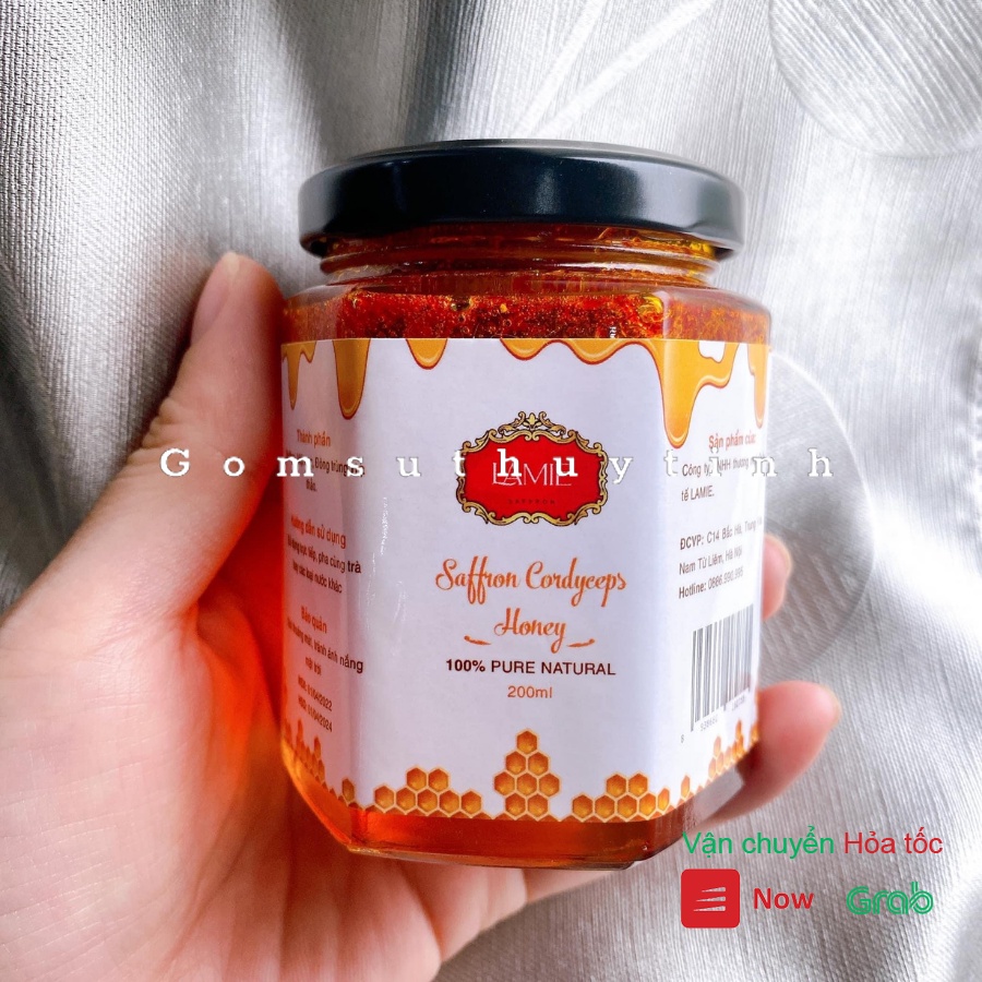 Hũ thủy tinh lục giác 180ml đựng thực phẩm