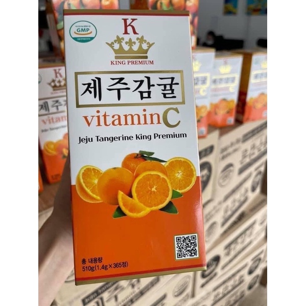 Vitamin C Jeju Tangerine King Premium 500g Hàn Quốc