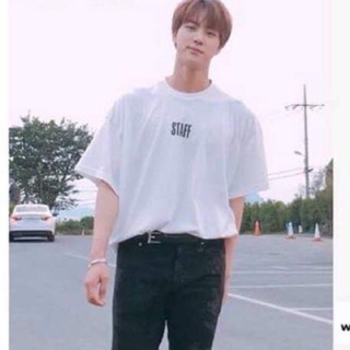 (Tặng ảnh BTS)Áo BTS Jin Staff đơn giản