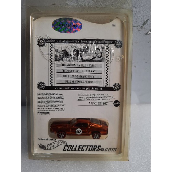 Xe Hot Wheels RLC Ford Mustang,  limited 3093 of 10000