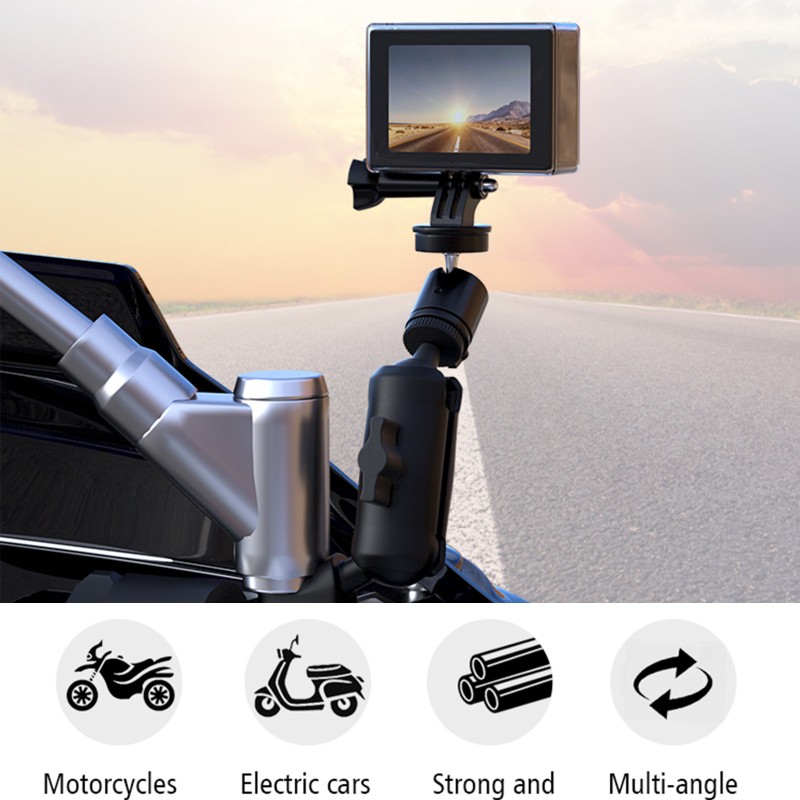 Giá Đỡ Camera Hành Trình Xe Đạp Có Thể Xoay 360 Độ Cho Hero 9 8 7