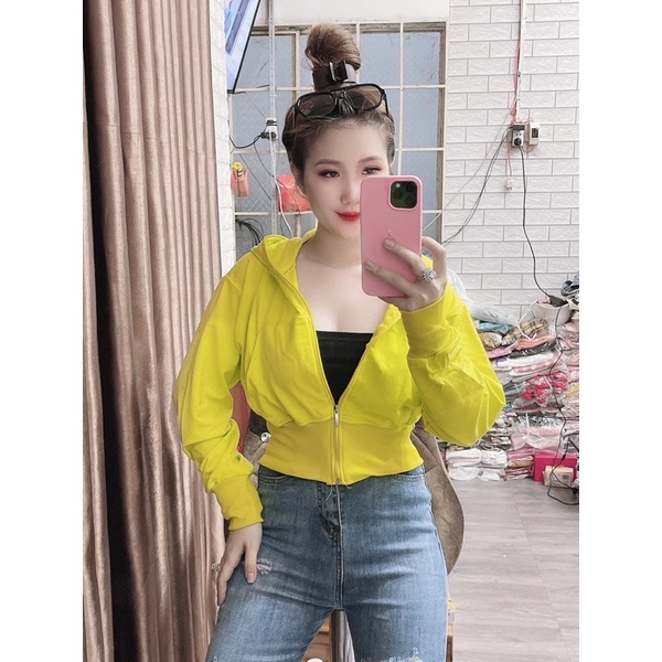 ÁO KHOÁC COTTON TRƠN BASIC DỄ PHỐI ĐỒ
