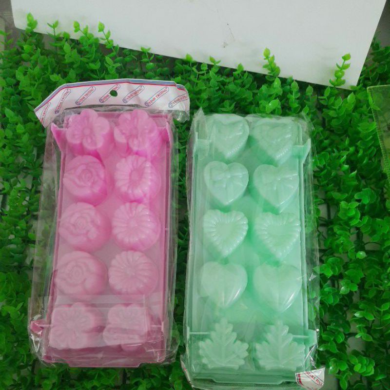 vỉ nhựa làm thạch rau câu viên