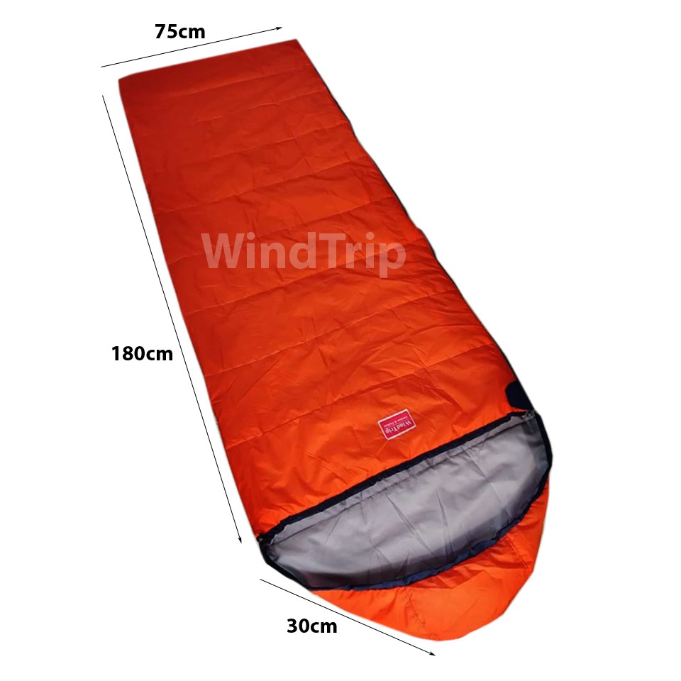 Túi ngủ văn phòng windtrip 01 màu cam(kèm hình thật)