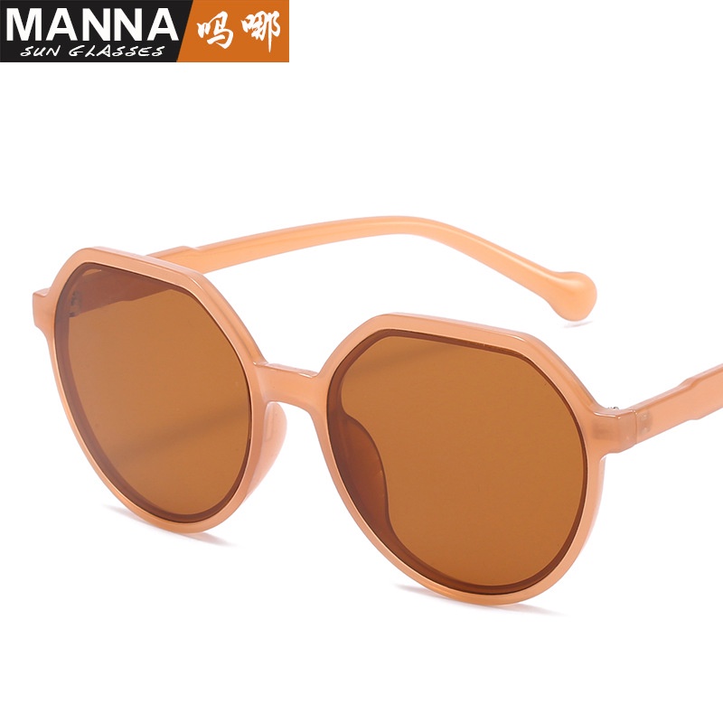 Kính Mát Gọng Tròn Kiểu Dáng Retro Thời Trang Cao Cấp Cho Nữ