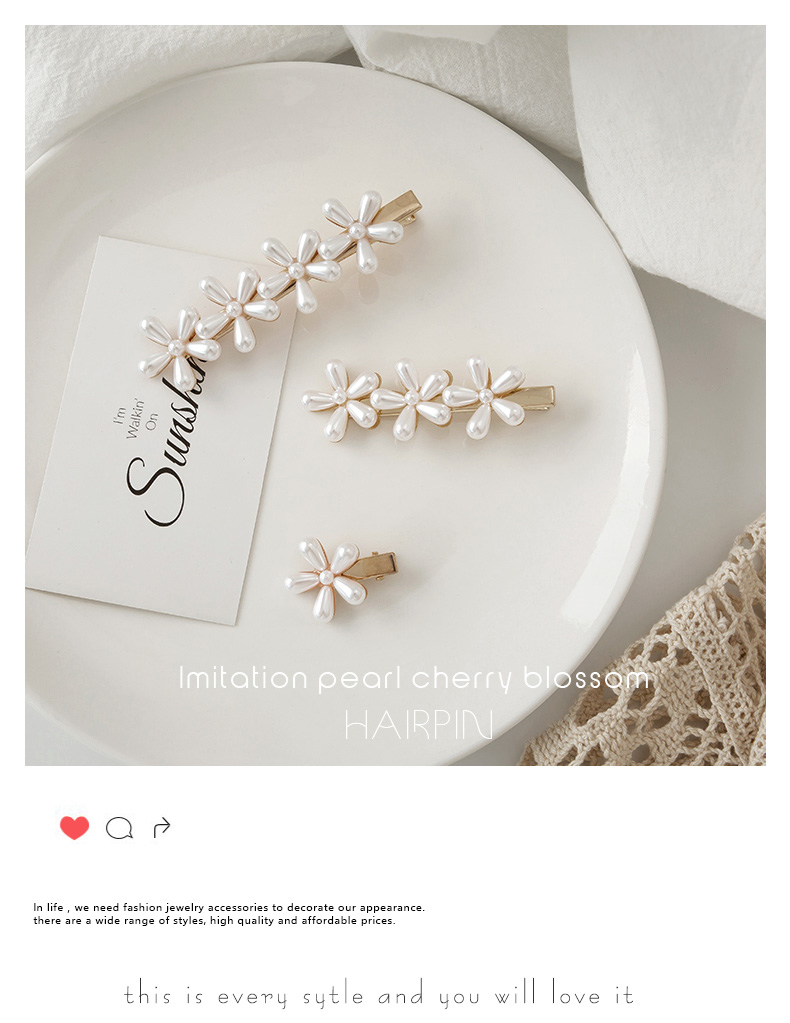 Tóc Giả Ngọc Trai Cho Nữ