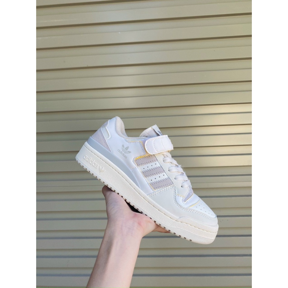 Giày thể thao adidas superstar xanh nhạt, hồng kem NEW bản đẹp 2022 dây hồng full box - giấy gói
