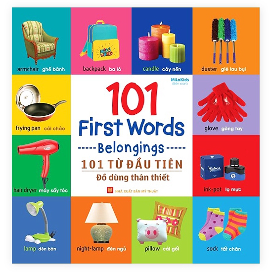 Sách - 101 First Words - Belongings / 101 Từ Đầu Tiên - Đồ Dùng Thân Thiết