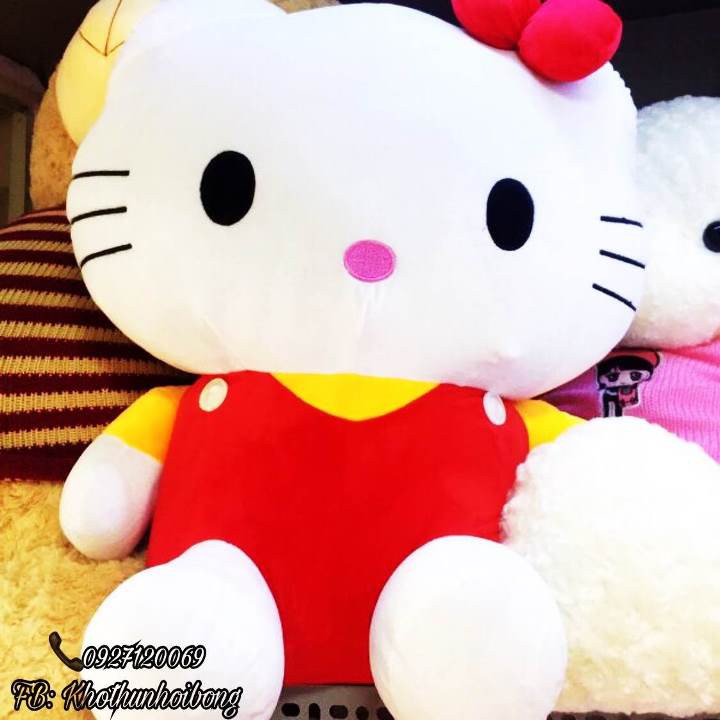 MÈO KITTY NHỒI BÔNG SIZE LỚN