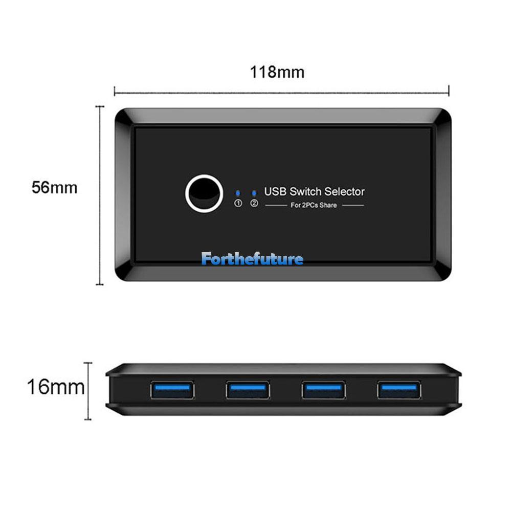 Hộp Chuyển Đổi Usb2.0 2x4 Usb 3.0 2 Cổng | BigBuy360 - bigbuy360.vn
