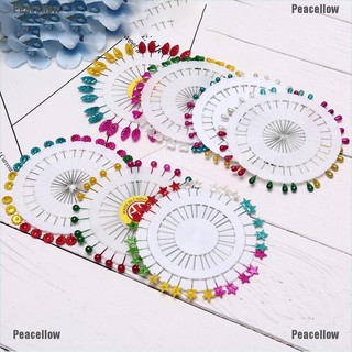 Set 30 kim gài định vị vải hình ngôi sao chiếc lá nhiều màu sắc