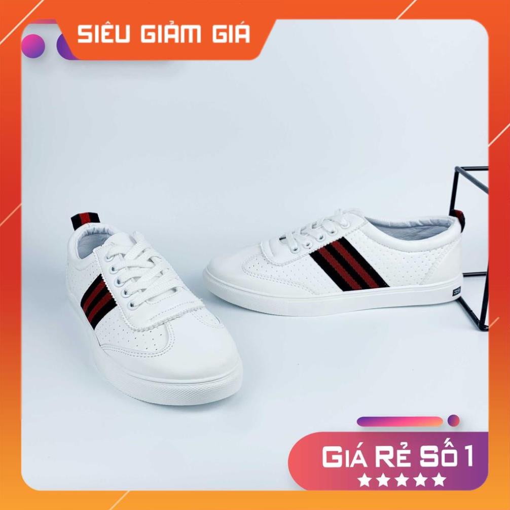 [ giá rẻ bất ngờ ][ Hàng Sale ] ❤️ Giày thể thao Sneaker - Da Trơn Cao Cấp Phủ Lớp NANO Chống Thấm - G30