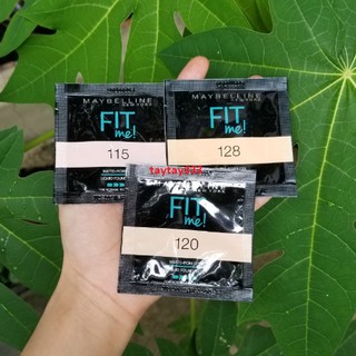 [MẪU TH] Kem Nền Mịn Nhẹ Kiềm Dầu Fit Me Maybelline New York Matte Poreless Foundation 1.5ml