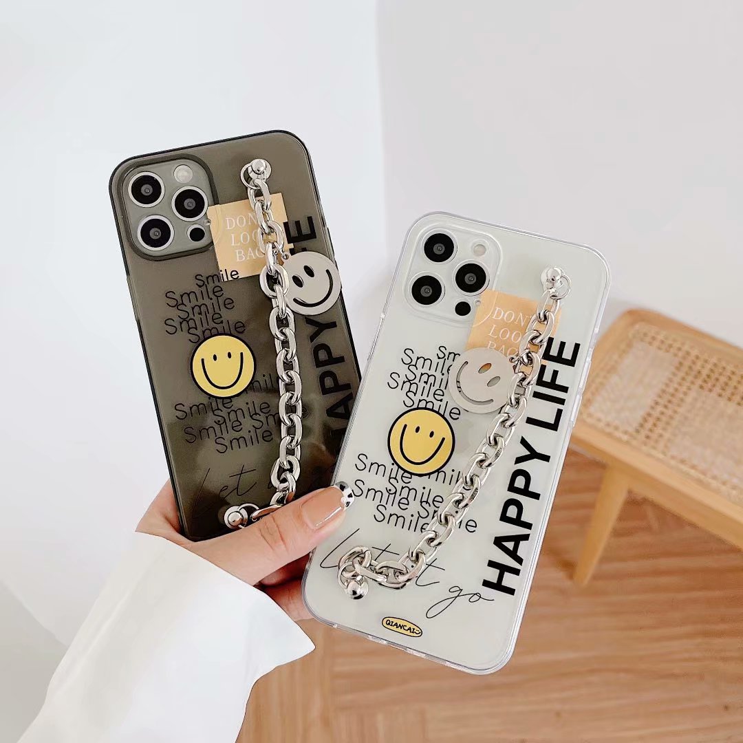 Ốp Lưng Chống Sốc Phối Dây Đeo Tay Cho Iphone 12pro Max 12mini 11pro Max Xs Max Xr Se 2020 7 8 Plus | BigBuy360 - bigbuy360.vn