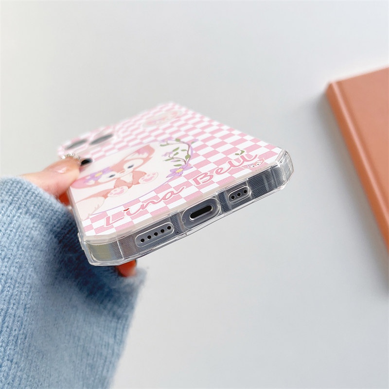 Ốp Điện Thoại TPU Mềm Trong Suốt Chống Sốc In Hình Gấu/Thỏ Dễ Thương Cho iPhone 13 12 11 Pro Max SE X XS Max XR 8 7 Plus