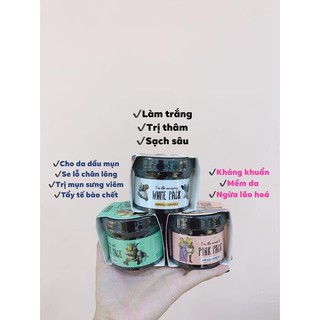  Mặt Nạ Đất Sét I’m The Real SHREK PACK  I’m The Miracle PINK PACK 