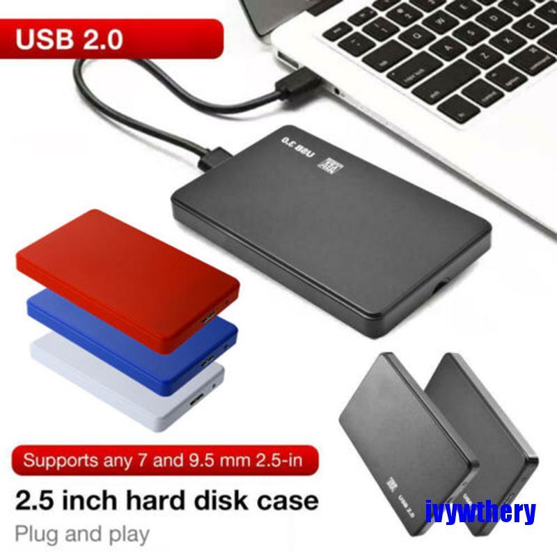 Hộp Đựng Ổ Cứng Usb2.0 2.5 "Sata Hdd Ssd Cho Laptop Cod