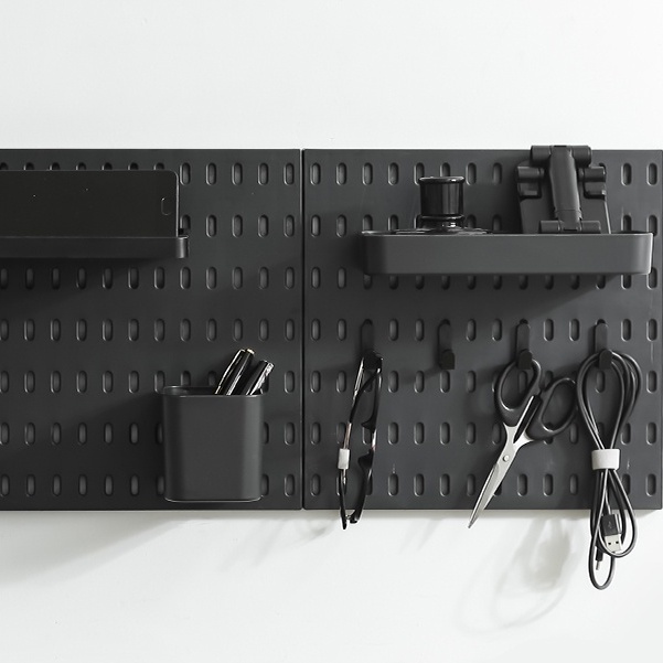 Kệ chia ngăng decor pegboard NB02 kệ dùng cho bảng pegboard NB131 NB132