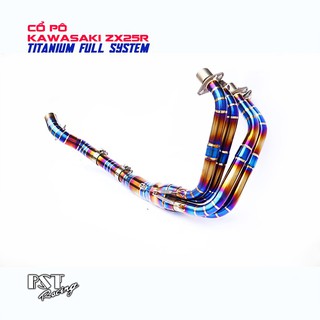 Cổ Pô Kawasaki ZX25R Titanium Full System 4 Xi Lanh
