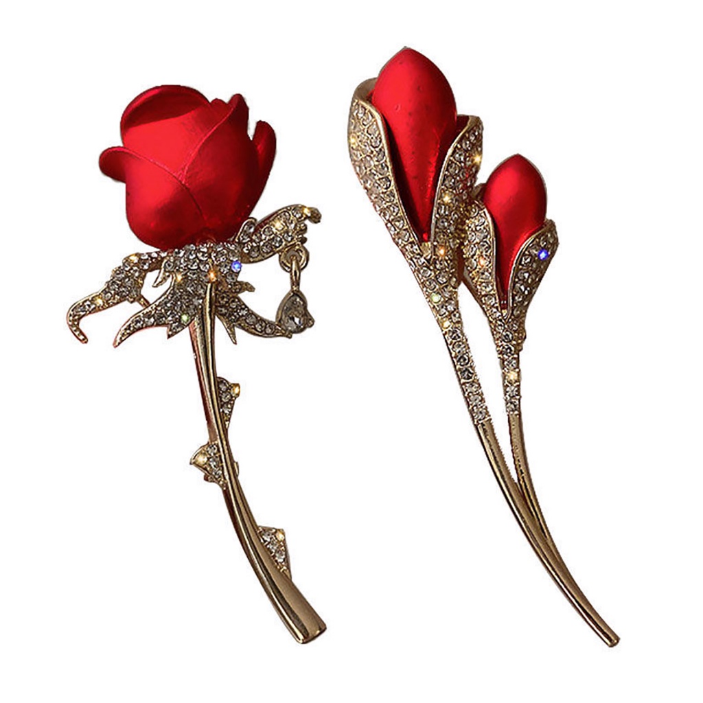 Ghim Cài Áo Hình Bông Hoa Thanh Lịch Dành Cho Nữ