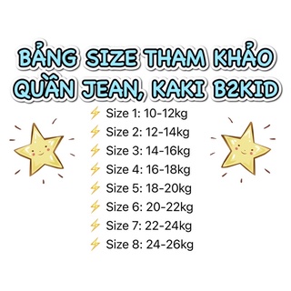 Quần kaki lửng bé trai hiệu B2kid