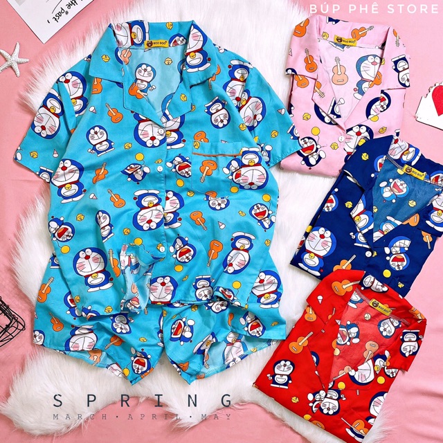 [FREE SHIP] Đồ bộ Pijama kate Thái ❤️ vải tốt - mịn (ảnh thật) ❤️ | BigBuy360 - bigbuy360.vn