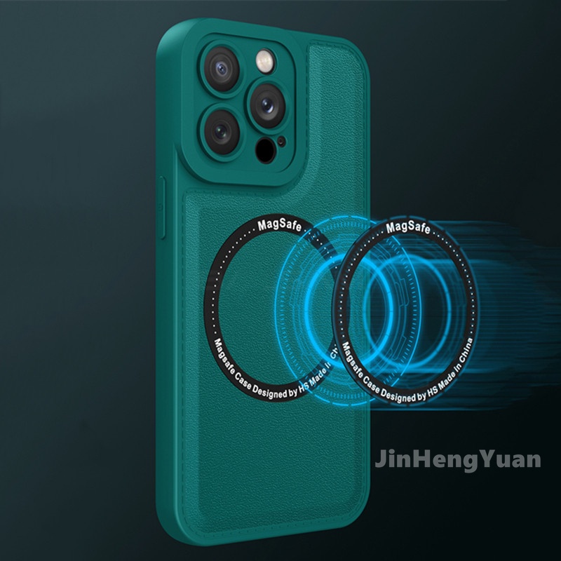 Ốp Điện Thoại Silicone Mềm Da Kèm Móc Xỏ Ngón Nam Châm Cho IPhone 14 13 12 11 Pro Max XR XS X Max 7 8 Plus