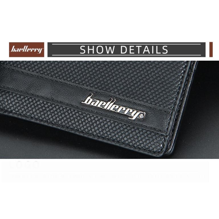 Ví Nam Da Pu Cao Cấp Kiểu Dáng, Ví Da Nam Nhiều Ngăn Đựng Thẻ Đựng Tiền