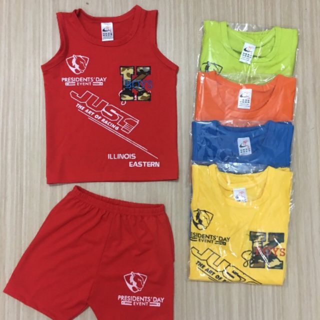 Set 3 bộ đồ bé trai 8-18kg