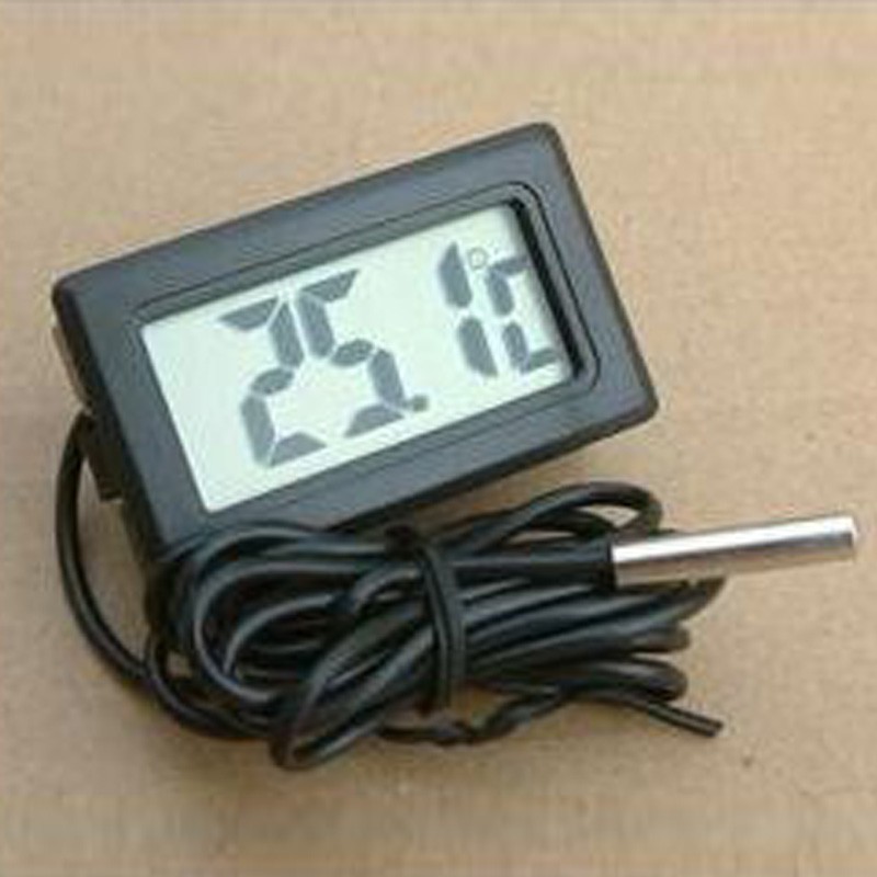 Nhiệt Kế Điện Tử Cho Tủ Lạnh Có Màn Hình Hiển Thị Lcd