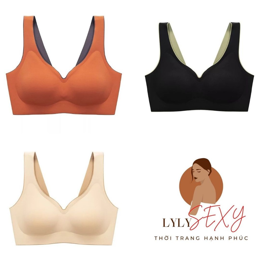 Áo lót nữ cổ tim Lyly Br21 áo ngực bra tập gym mềm mịn co giãn có đủ size | BigBuy360 - bigbuy360.vn