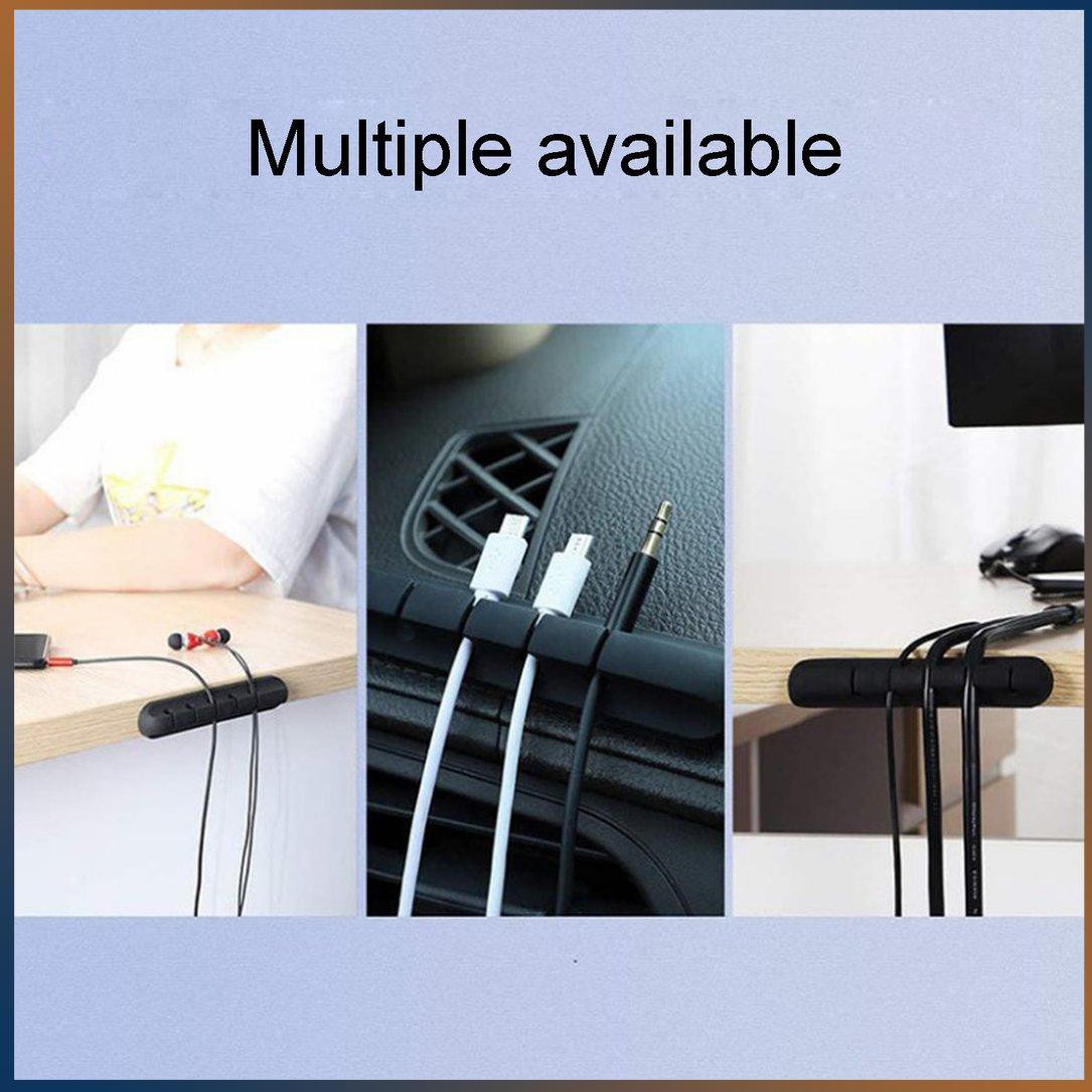 Kẹp Silicone Giữ Dây Cáp Gọn Gàng 4.9 | BigBuy360 - bigbuy360.vn