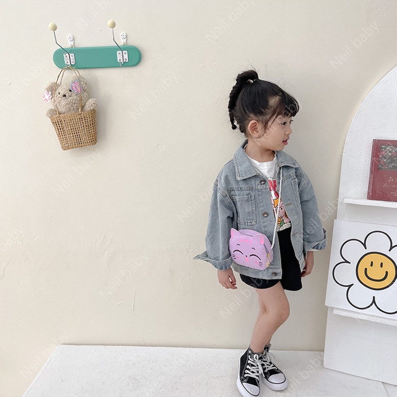 Túi Đeo Chéo Bằng Da Pu Thời Trang Năm 2021 Dành Cho Bé Trai Và Bé Gái