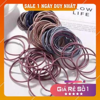 [Freeshp- xả kho 1K] Thun buộc tóc hàn quốc 1k 3 chiếc